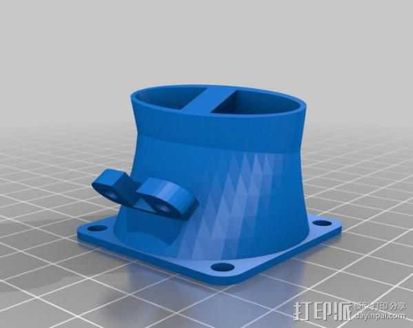 冷风扇 3D打印模型渲染图