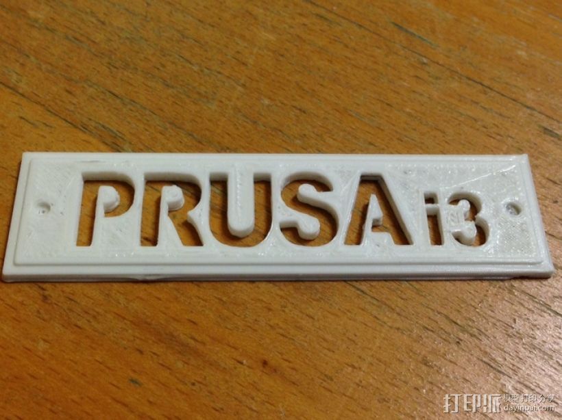 Prusa i3 标语版 3D打印模型渲染图