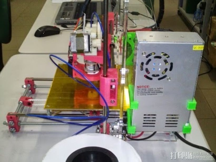 电源支架 3D打印模型渲染图