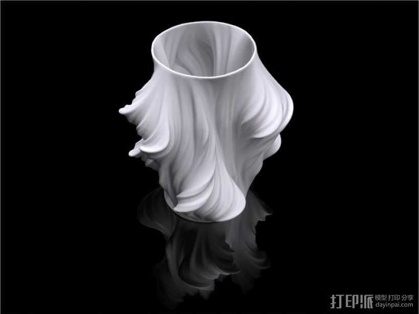 Julia花瓶模型#011 3D打印模型渲染图