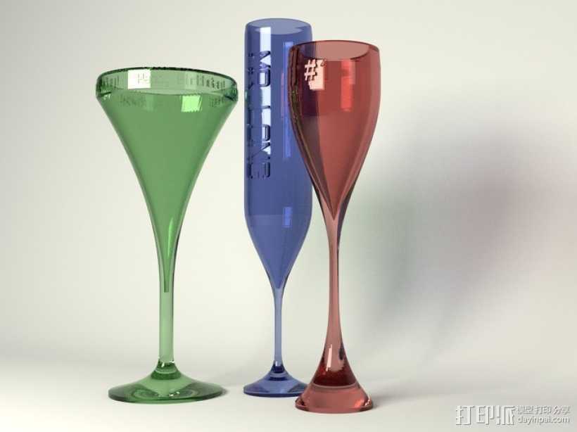酒杯 3D打印模型渲染图