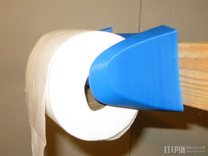厕所卫生纸架模型 3D打印模型渲染图