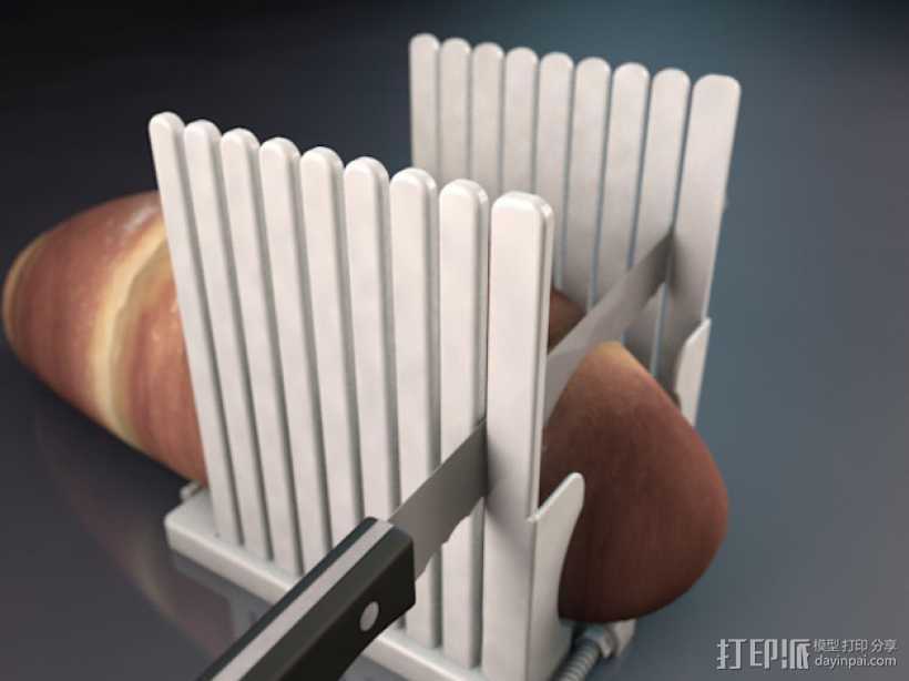 面包切片机模型 3D打印模型渲染图