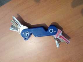 瑞士刀形钥匙环