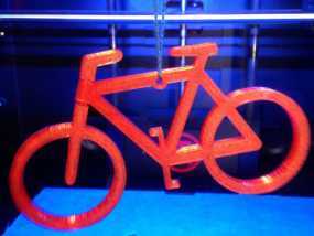 自行车形装饰品