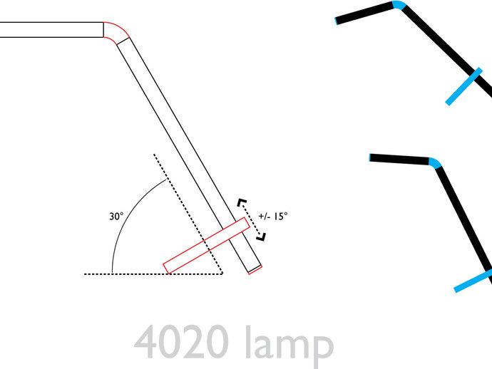 4020 DIY台灯