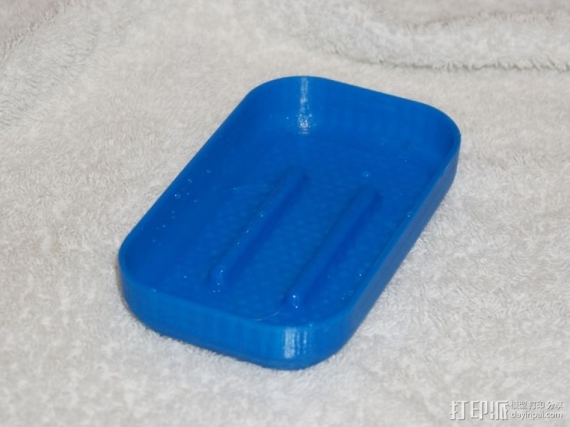 易清洗的肥皂盒 3D打印模型渲染图