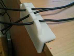 简易USB线缆夹