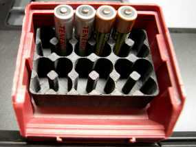 AA电池盒