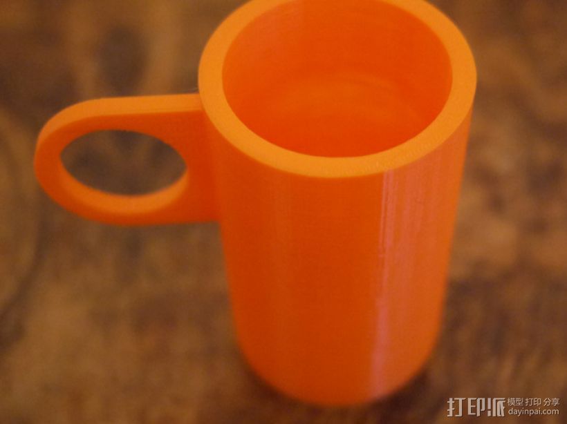 定制化茶杯 3D打印模型渲染图
