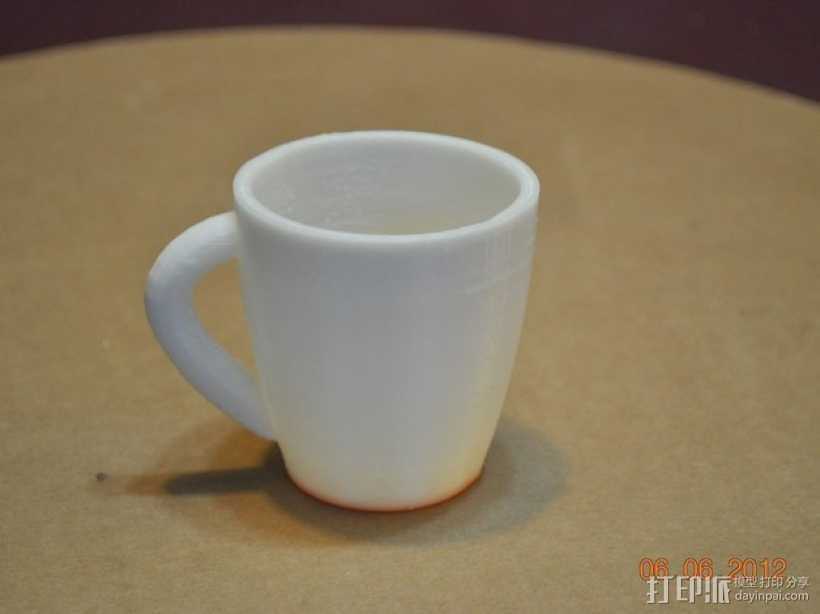 咖啡杯 3D打印模型渲染图