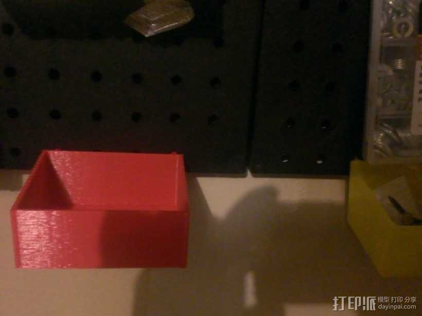 迷你钉板盒 3D打印模型渲染图