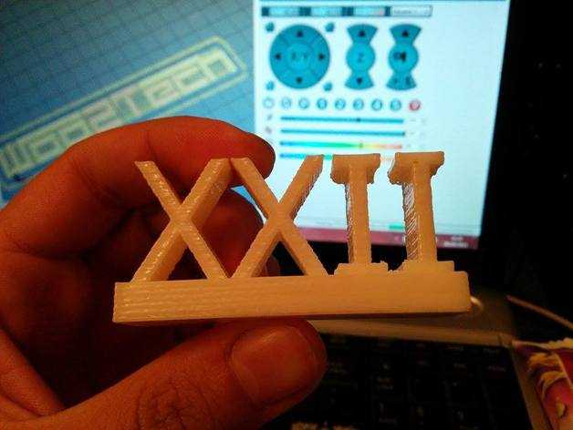 XXII装饰品 3D打印模型渲染图