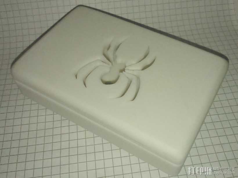 蜘蛛形肥皂盒 3D打印模型渲染图