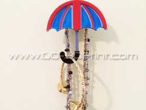 雨伞形衣服/珠宝架