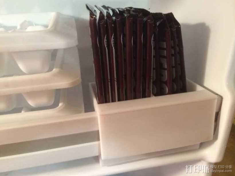 冰箱巧克力架 3D打印模型渲染图