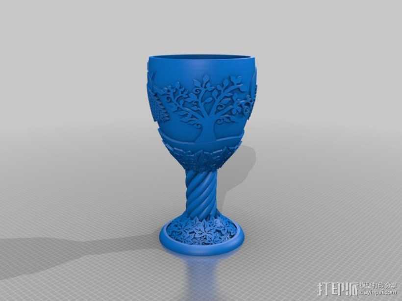 精美酒杯 3D打印模型渲染图