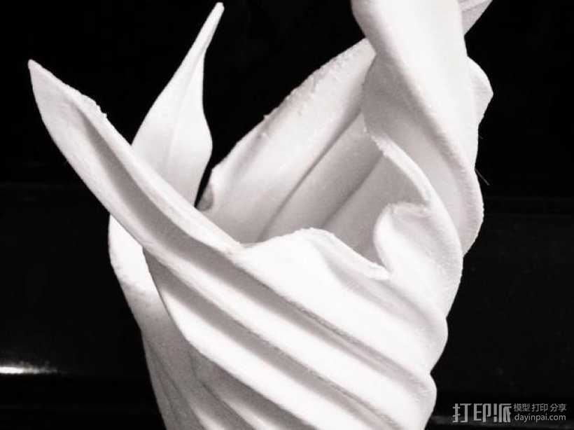 幽灵花瓶 3D打印模型渲染图