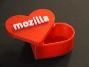 MozLove心形礼物盒
