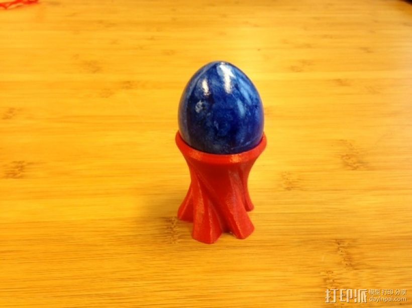 复活节彩蛋蛋托 3D打印模型渲染图