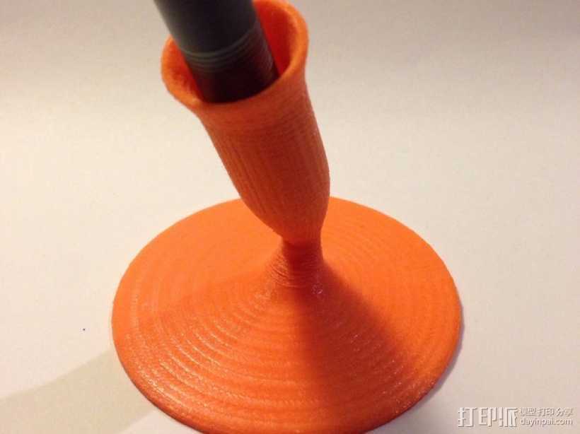 简易笔筒 3D打印模型渲染图