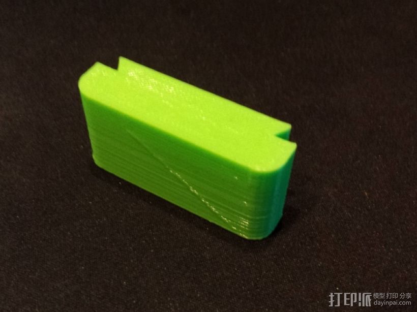模块化电池盒 3D打印模型渲染图