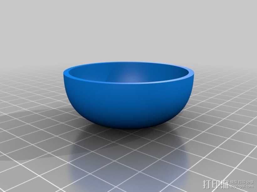 参数化圆碗 3D打印模型渲染图