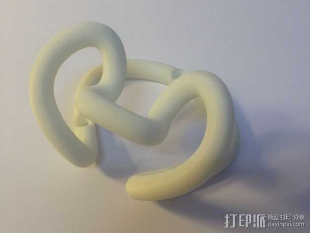 简易挂钩Loop Hook 3D打印模型渲染图