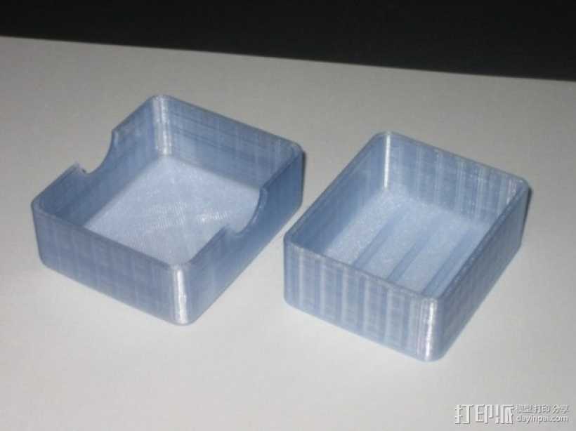 简易肥皂盒 3D打印模型渲染图