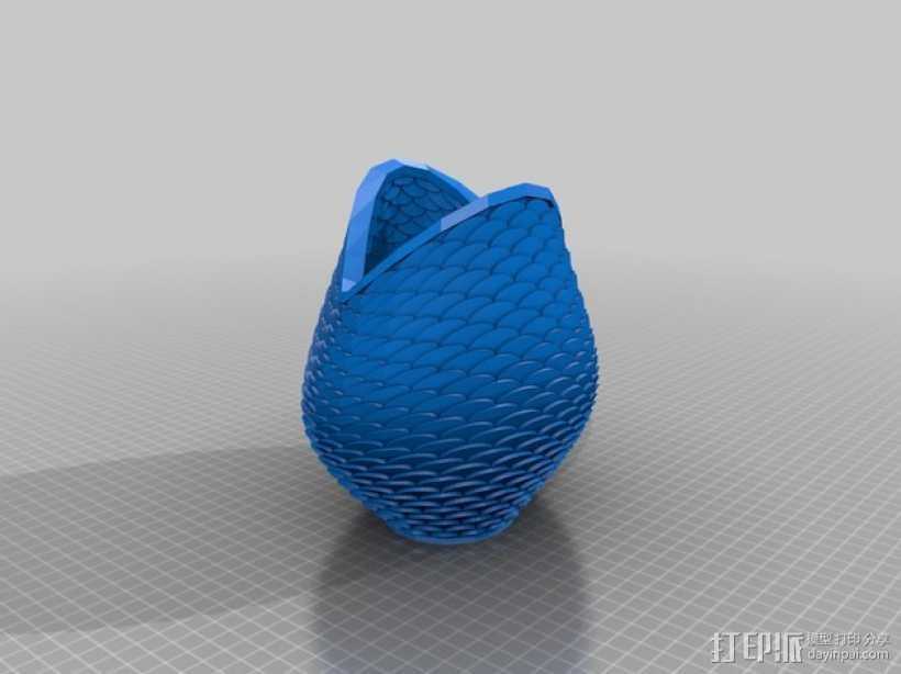 美人鱼花瓶3d打印模型下载,美人鱼花瓶stl文件下载
