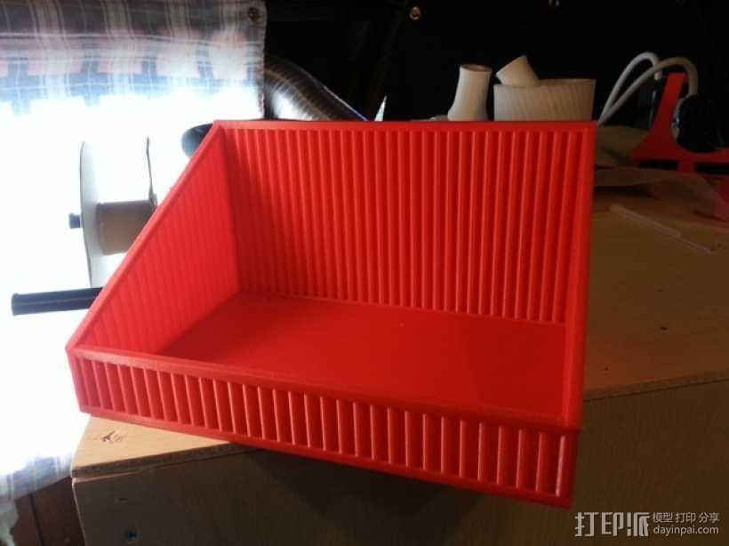 物品收纳盒 3D打印模型渲染图