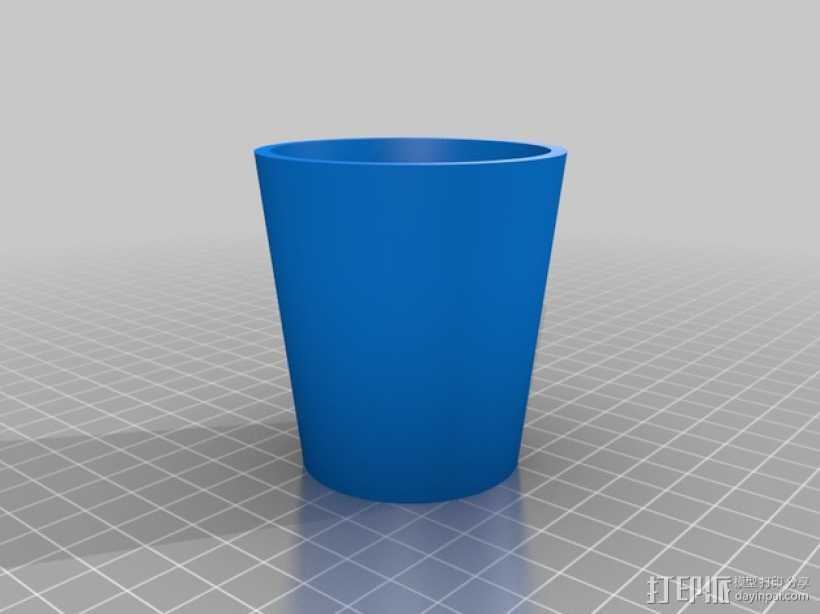 参数化杯子 3D打印模型渲染图