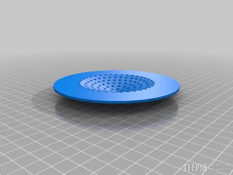 水槽排水器 3D打印模型渲染图