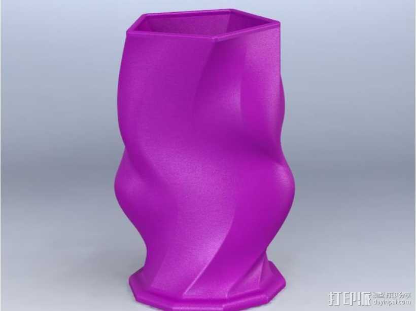 创意花瓶 3D打印模型渲染图
