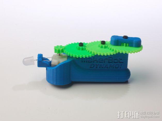 MakerBot发电机 3D打印模型渲染图