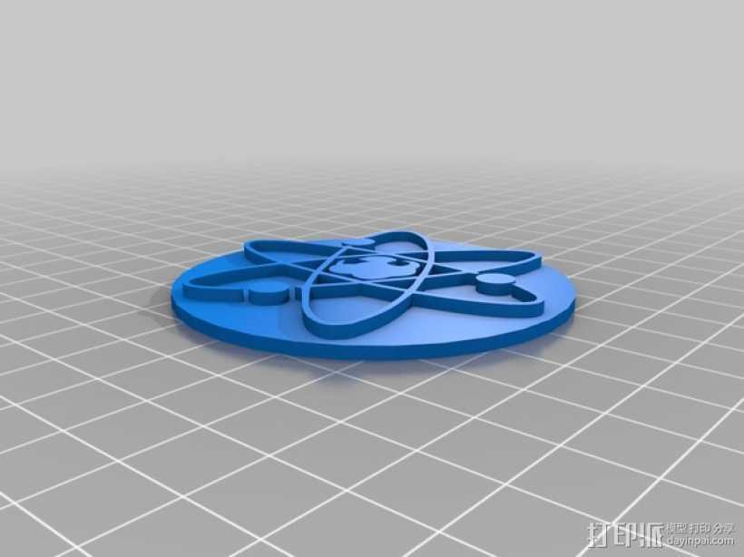BBT原子模型 3D打印模型渲染图