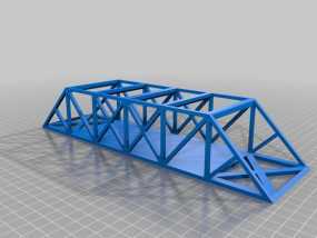 桁架桥模型
