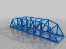 桥桁架 模型