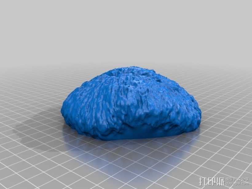 蘑菇珊瑚模型 3D打印模型渲染图