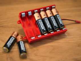 AA电池 电池箱