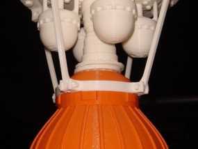 火箭发动机  模型