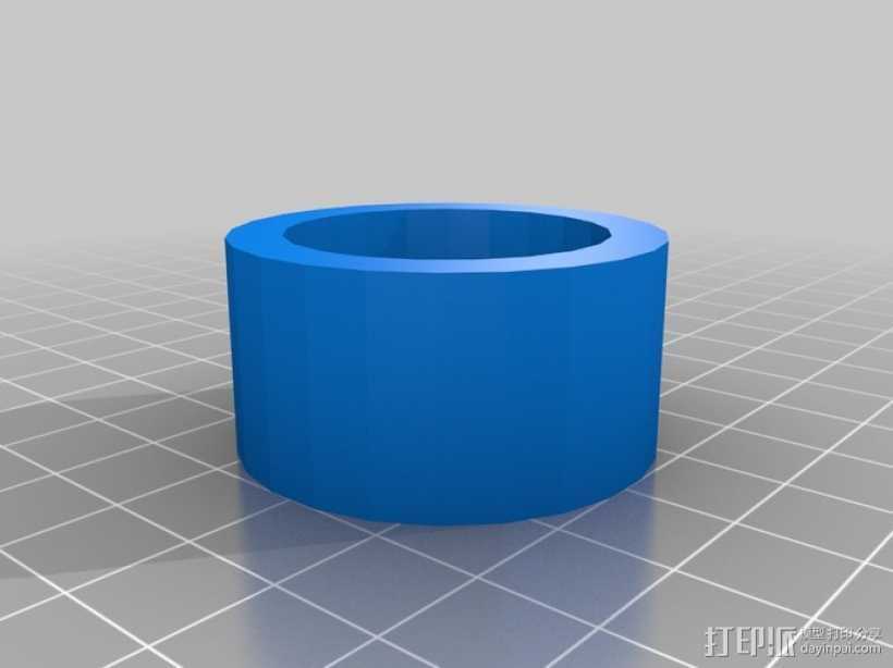 图片连接器 3D打印模型渲染图