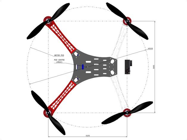 Spyda 500四轴飞行器