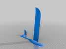 全3D打印模块 RC 滑翔机