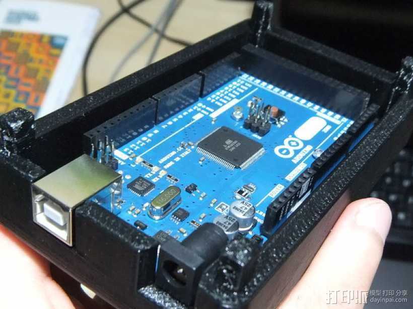 Arduino Mega 2560 rev3 外壳 3D打印模型渲染图