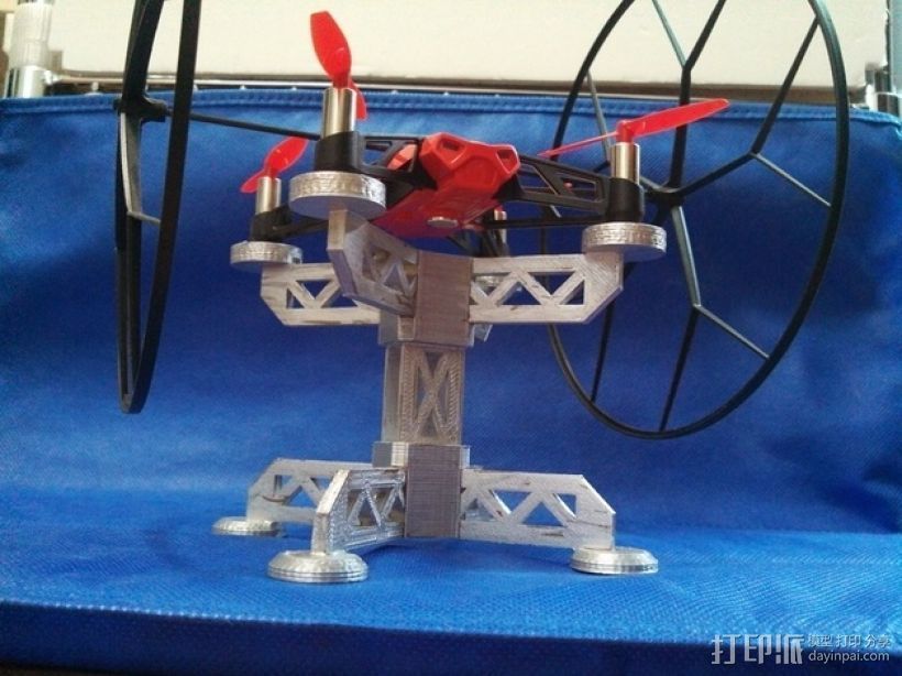  “PARROT 旋转蜘蛛”展示台 3D打印模型渲染图