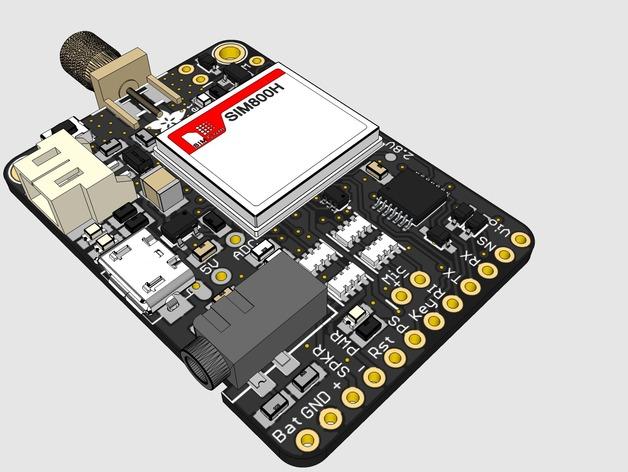 Adafruit Fona CAD模型