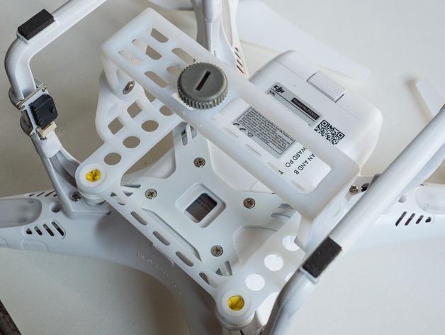 DJI Phantom 2的松下GM1照相机固定槽