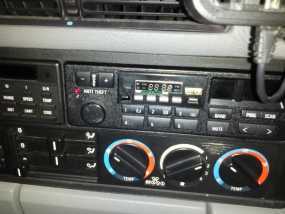 汽车收音机/盒式磁带  数字面板 