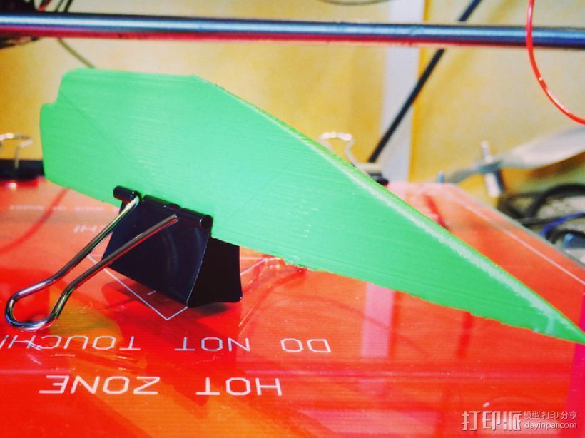冲浪风筝零部件 3D打印模型渲染图